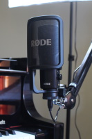 Studio-System Klavierunterricht bei der Klavierschule Markt Bibart - Røde Studio-Mikrofon